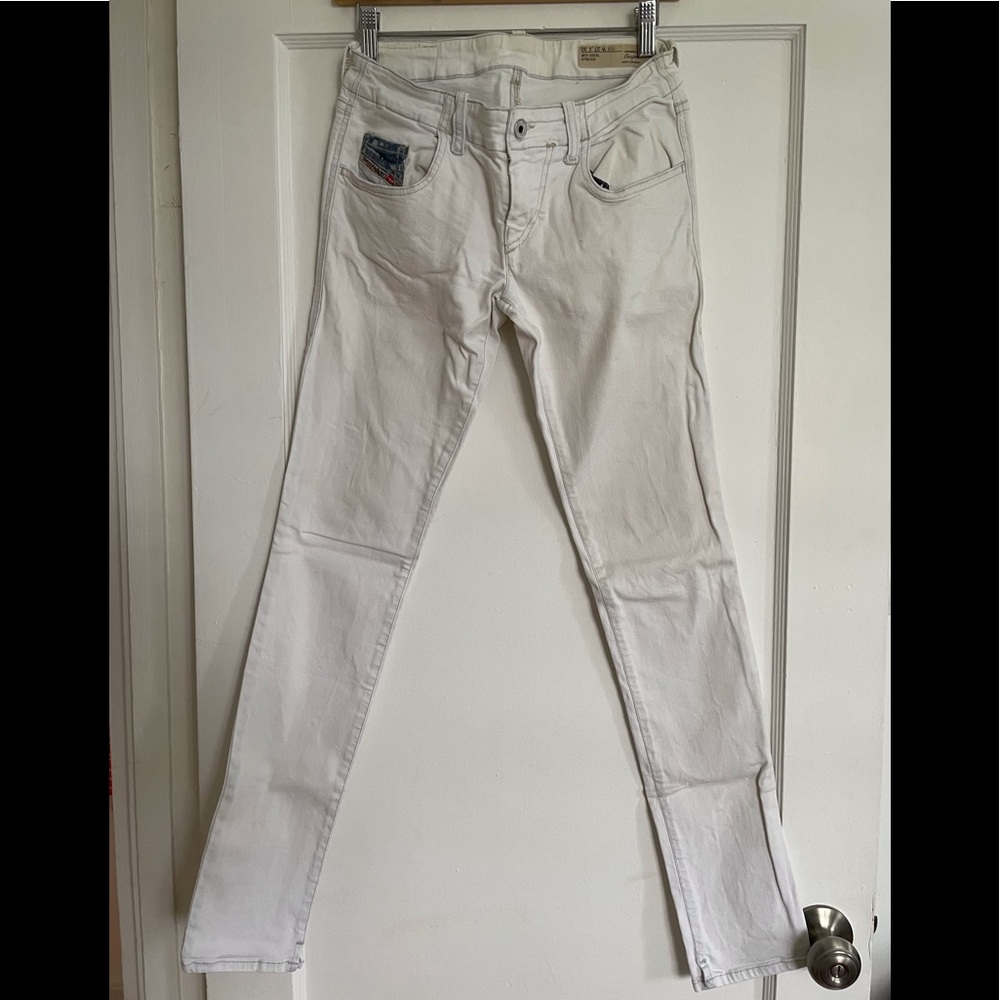 DIESEL GRUPEE 27W 30L skinny jean white
